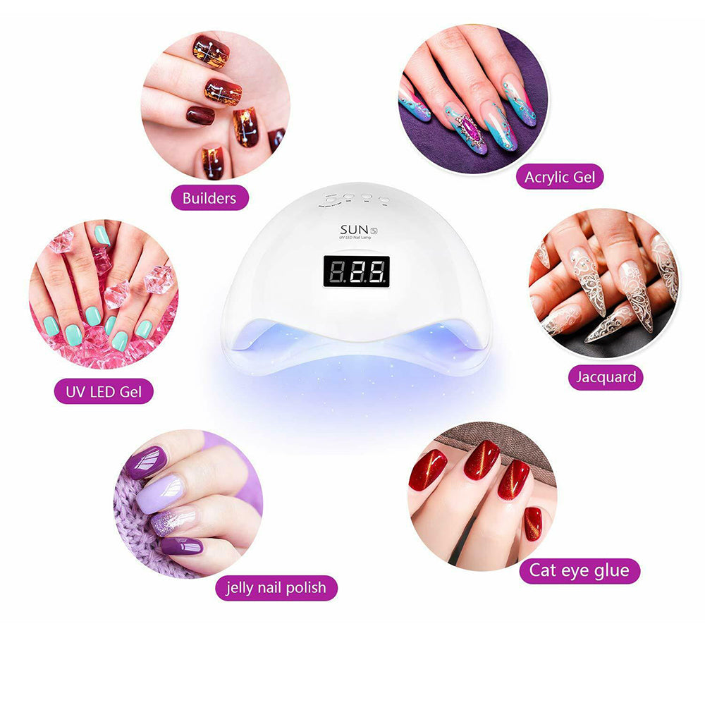 48W USB Charging 4 Speed Nail Photo Therapy Drying Machine