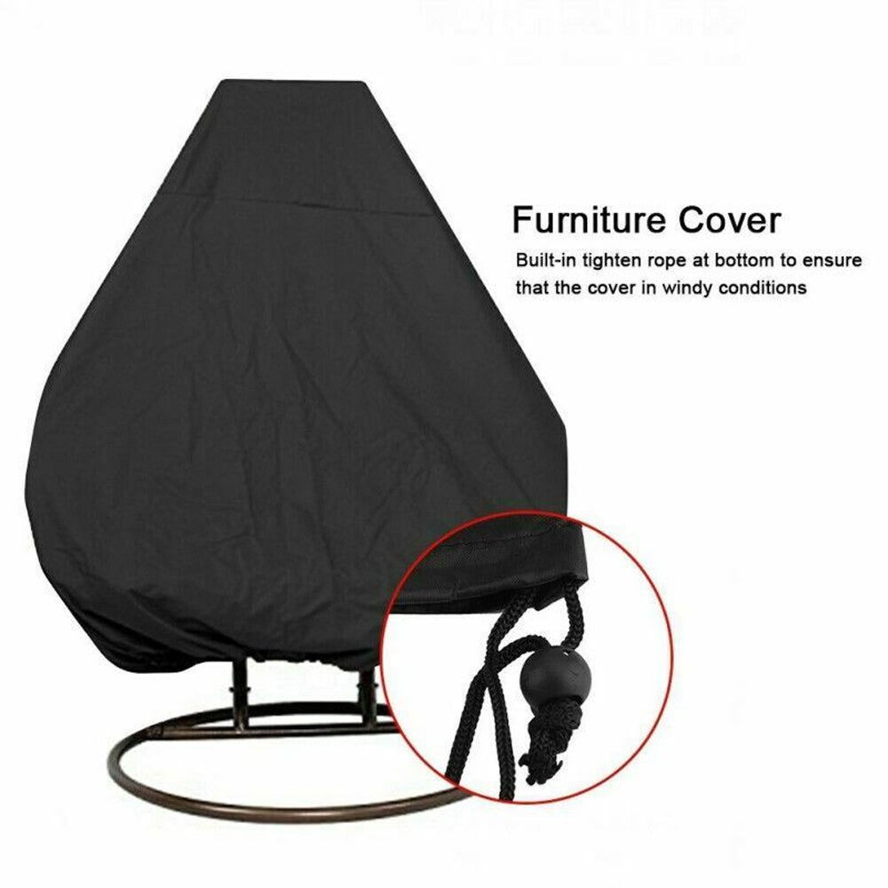 Polyester Fabric Hanging Rattan Egg Chair Protection Cover
