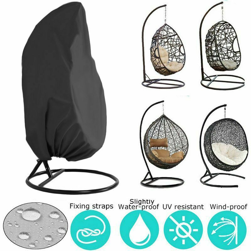 Polyester Fabric Hanging Rattan Egg Chair Protection Cover