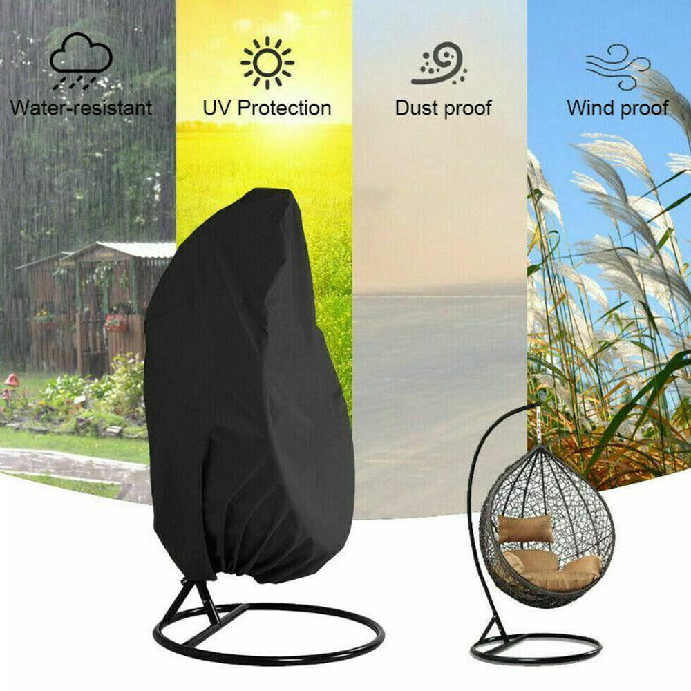 Polyester Fabric Hanging Rattan Egg Chair Protection Cover