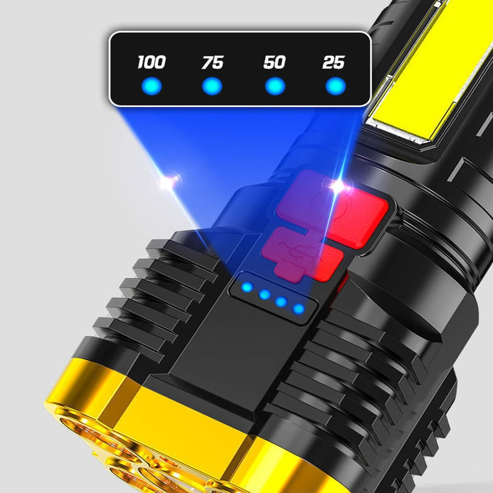 USB Rechargeable High Powered Long Ranged COB Light