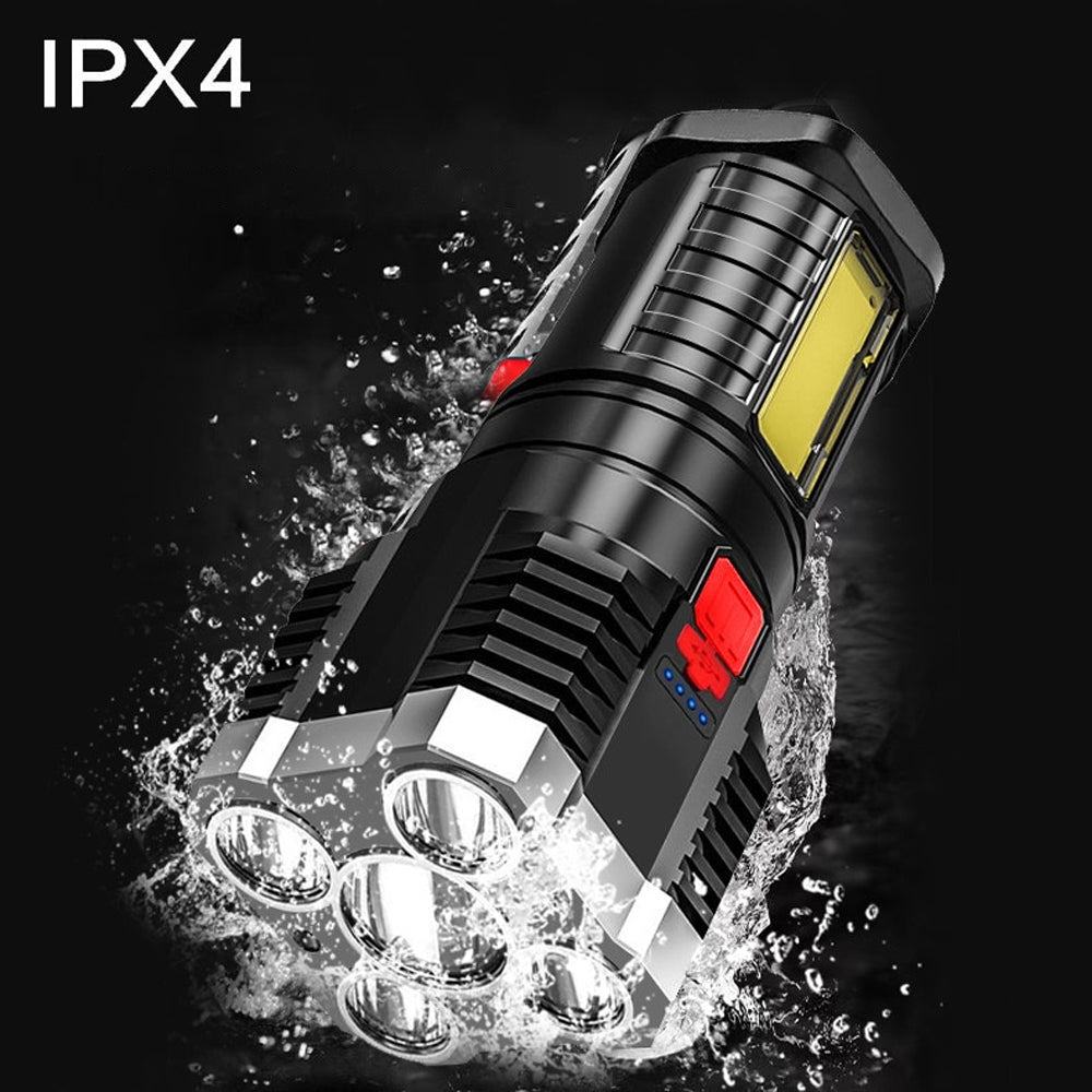 USB Rechargeable High Powered Long Ranged COB Light