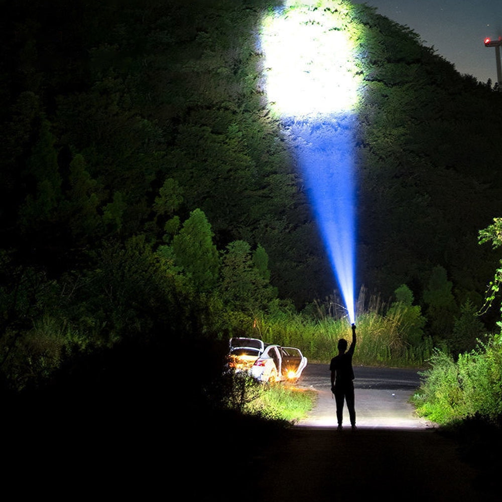 USB Rechargeable High Powered Long Ranged COB Light
