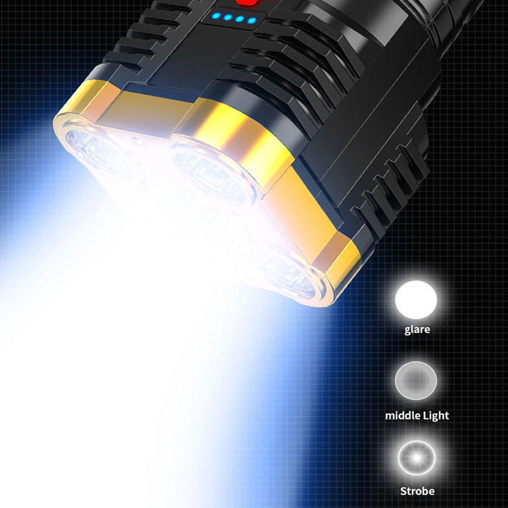 USB Rechargeable High Powered Long Ranged COB Light