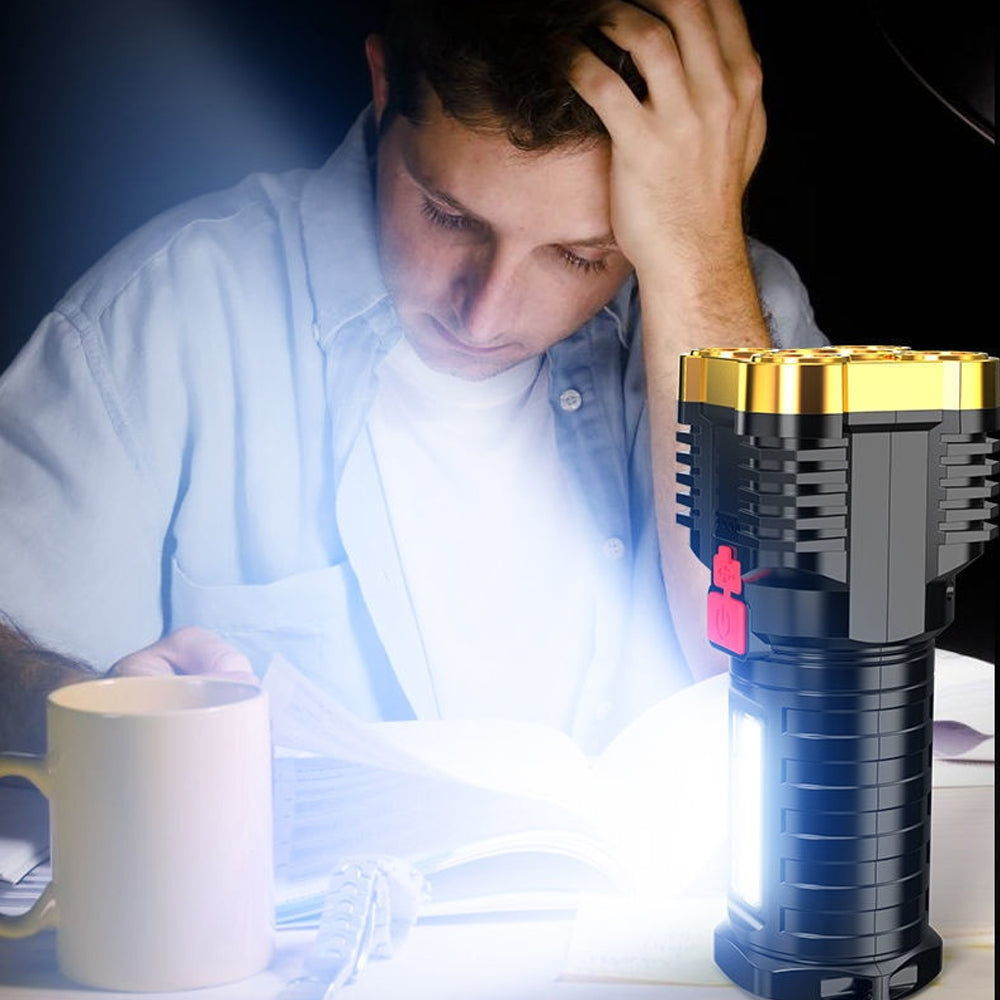 USB Rechargeable High Powered Long Ranged COB Light