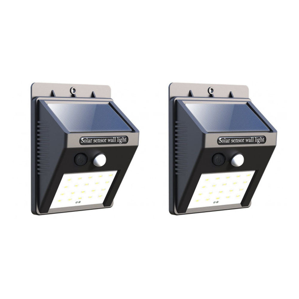 Wall Mount 20 LED Motion Sensor Solar Lights