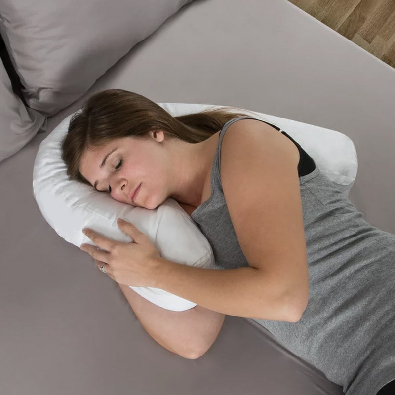 Multi-Position Pregnancy Support U-Shaped Side Sleeping Pillow