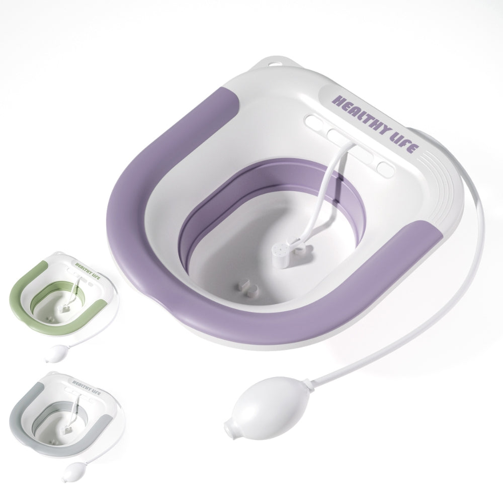 Portable Folding Toilet Sitz Bath For Toilet Seat
