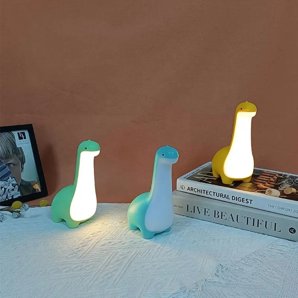 Dinosaur Night Light Ideal for Kids' Rooms with Eye Protection