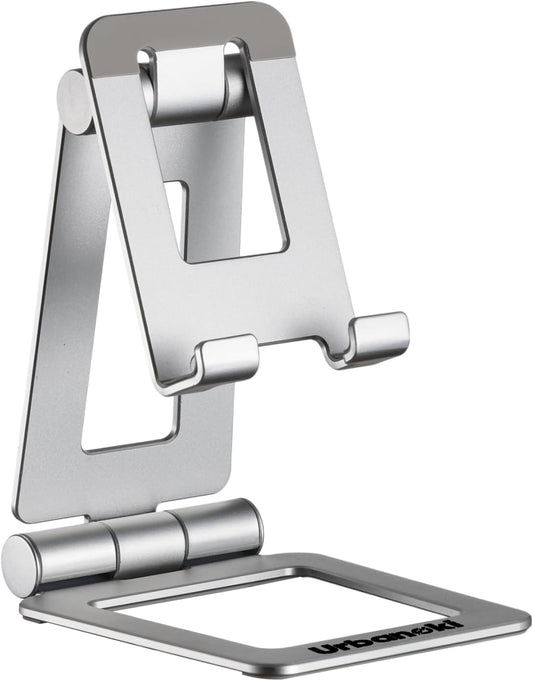 Urbanoki Portable Phone Tablet Stand Dual Folding Desk Travel Cradle Dock - Available in Two Colours
