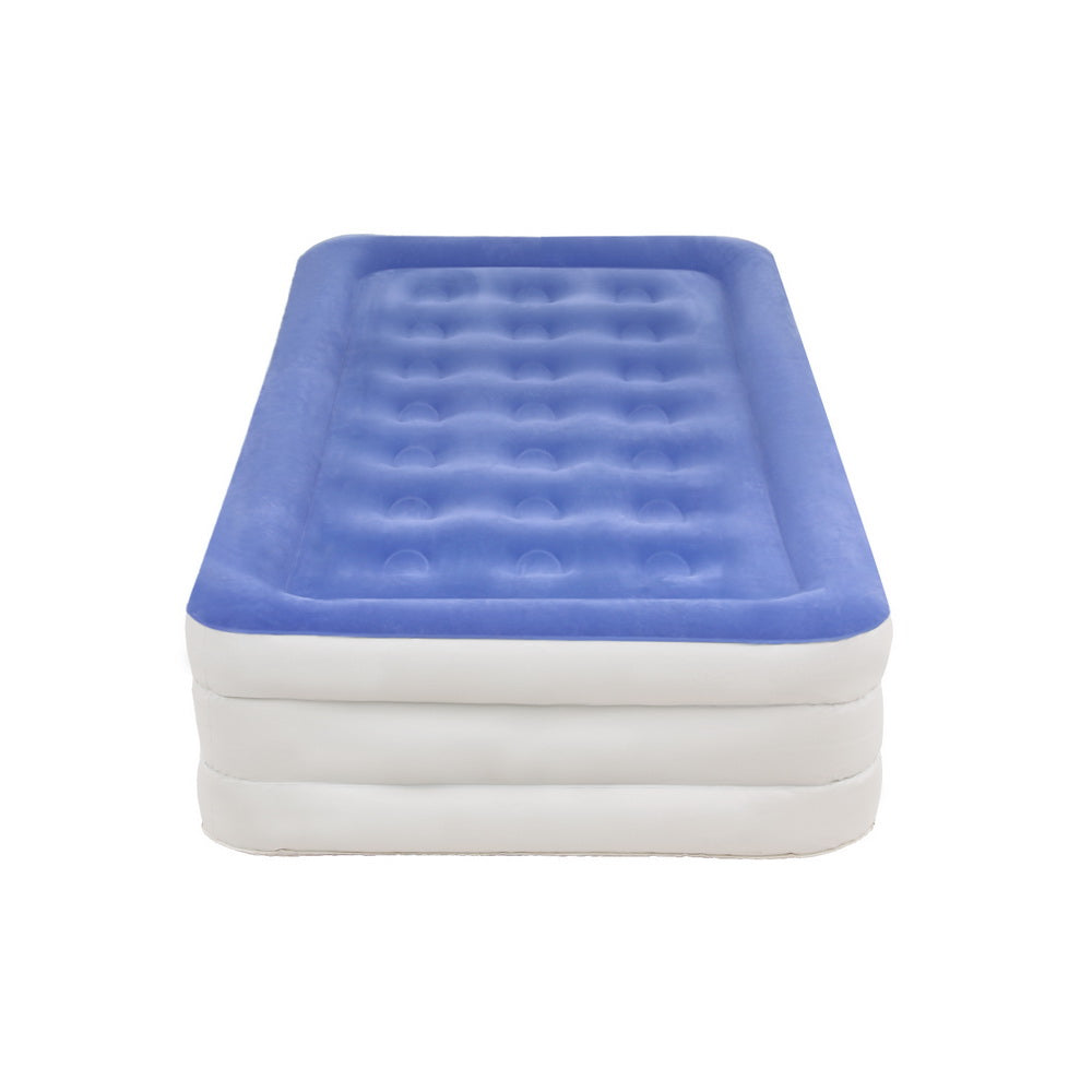 Weisshorn Air Mattress 46cm Single Inflatable Bed
