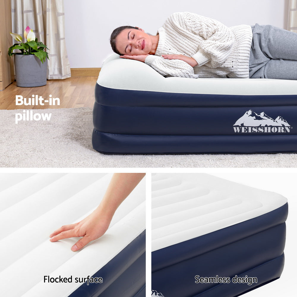 Weisshorn Air Mattress Double Inflatable Bed