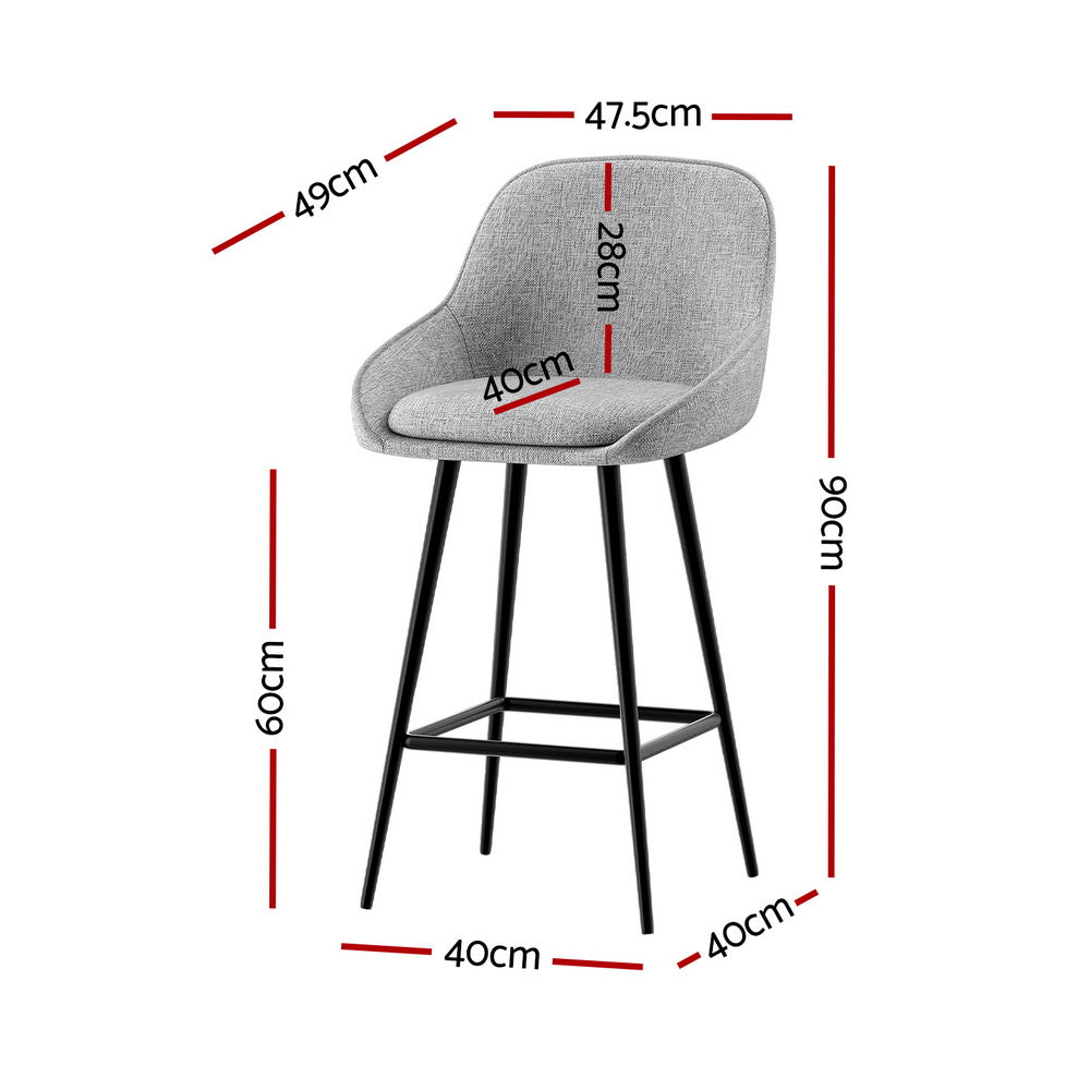 Artiss Bar Stools Counter Seat Kitchen Dining Chairs