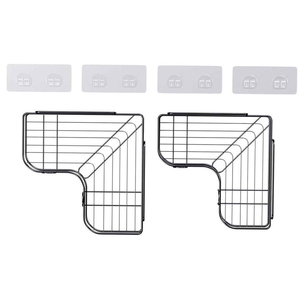 2 Packs Bathroom Shelf Corner Storage Rack