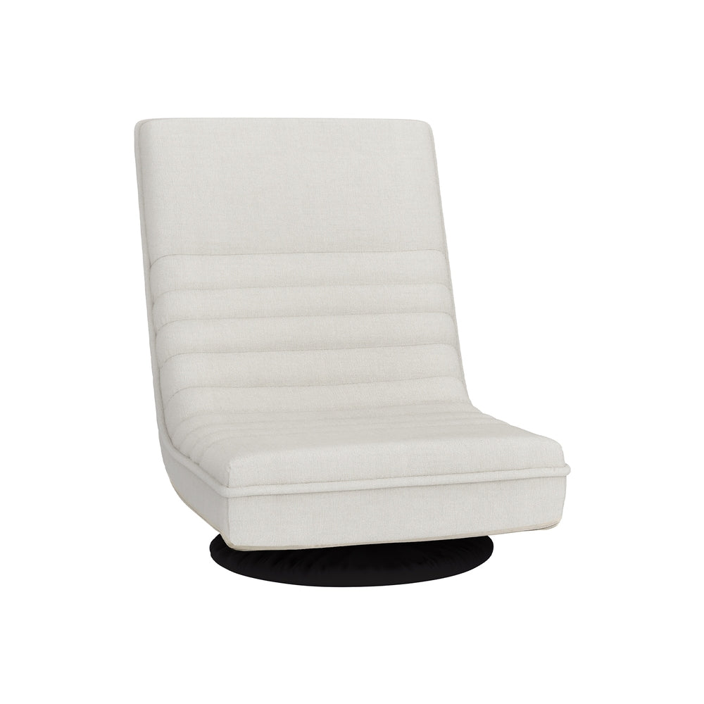 Artiss Floor and Foldable Lounge Sofa Swivel Linen White
