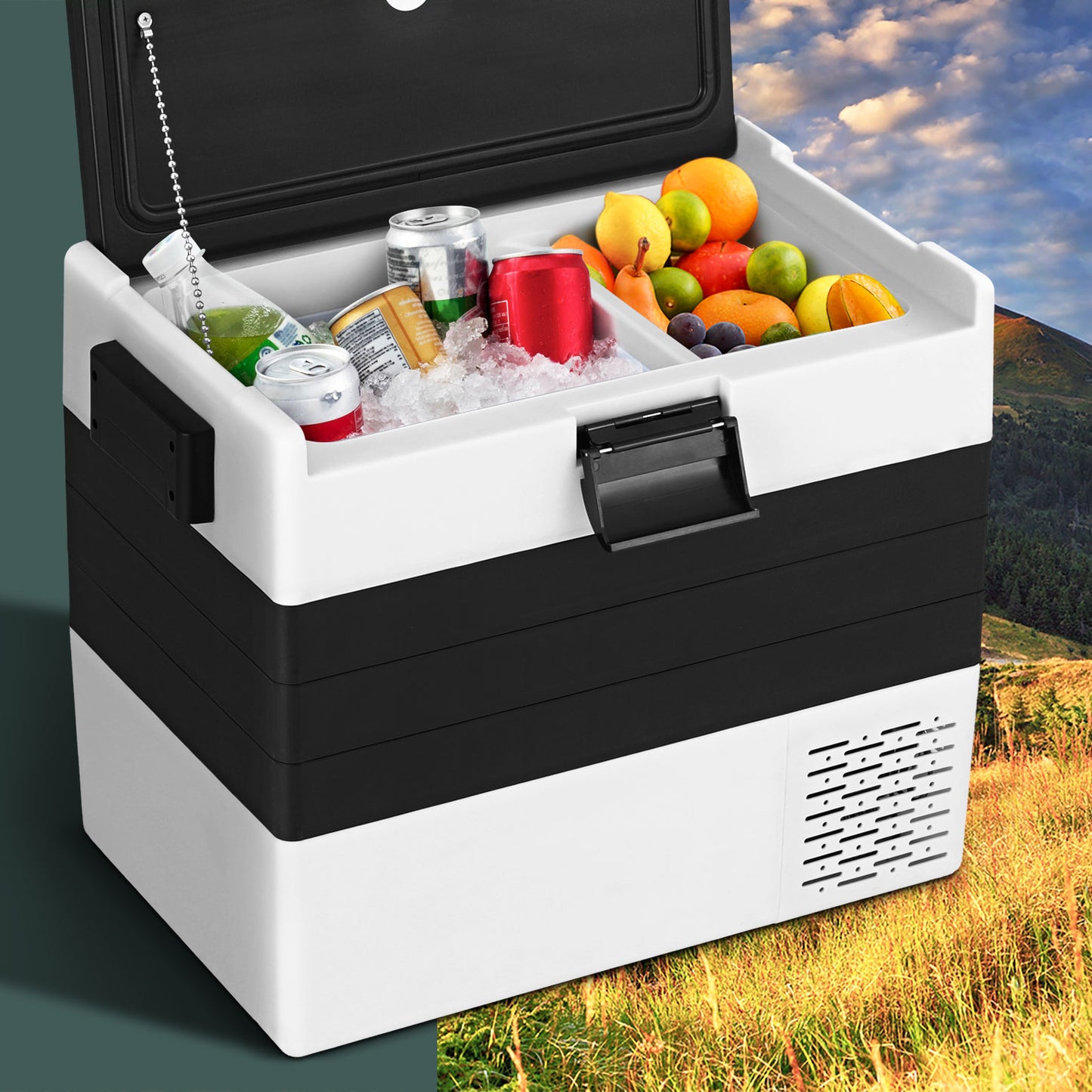 Glacio Portable Fridge Freezer Camping Cooler Caravan Car