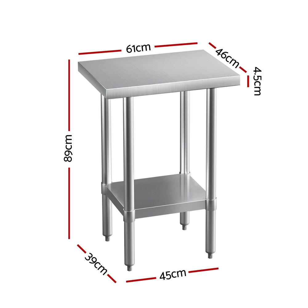 Stainless Steel Kitchen Benches Work Bench