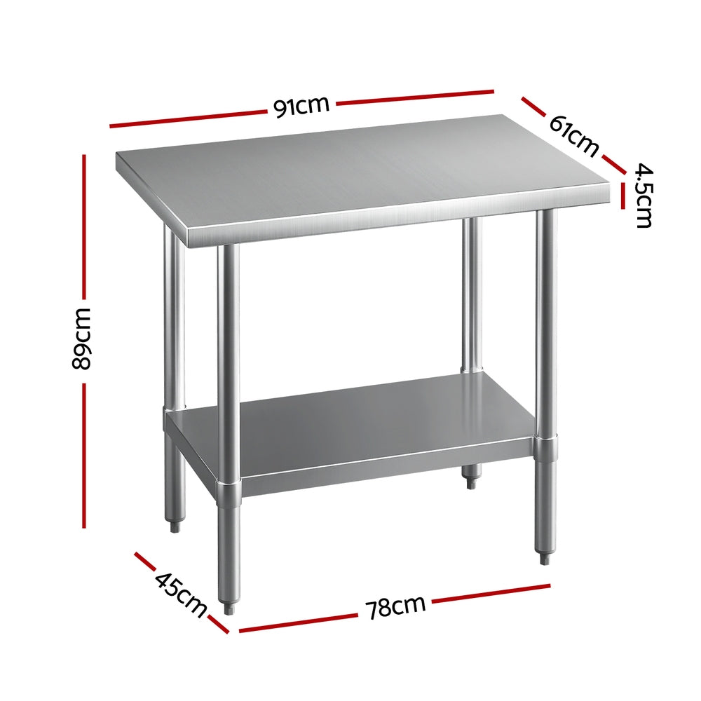 Stainless Steel Kitchen Benches Work Bench
