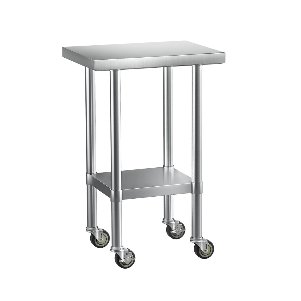 Cefito Stainless Steel Kitchen Benches Wheels