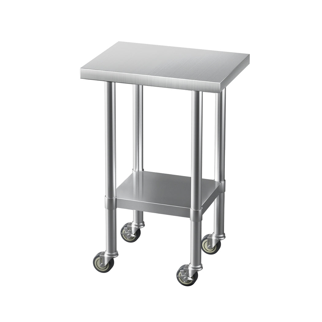Cefito Stainless Steel Kitchen Benches Wheels