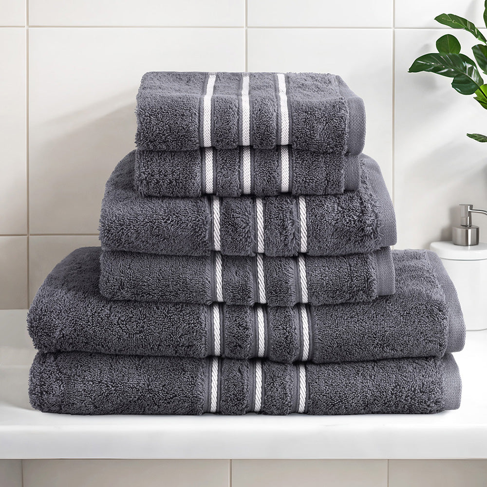 6 Pack Bath Towels Set