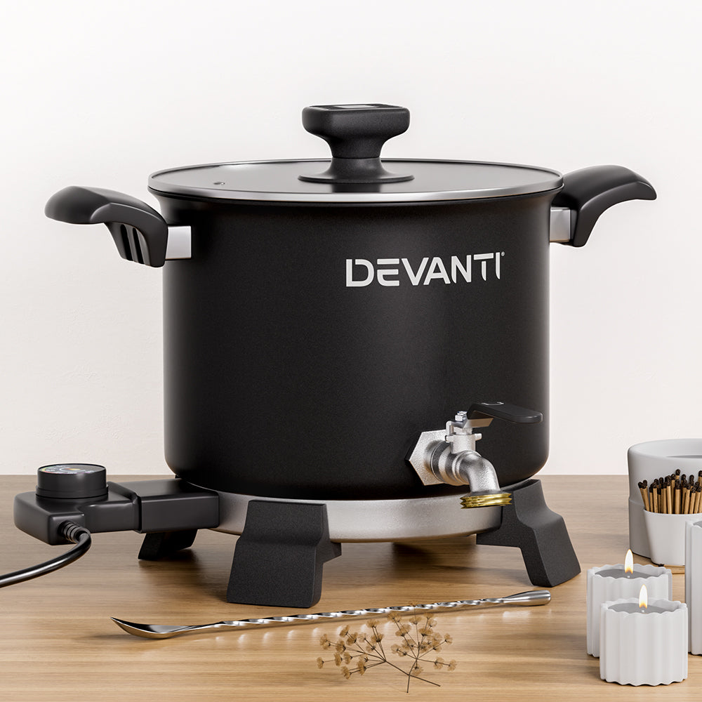 Devanti 5L Wax Melter Candle Making Melting Pot