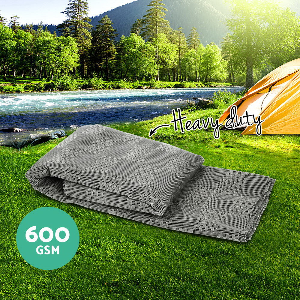 Weisshorn 5M X 2.5M Annex Matting Floor Mats Mesh Caravan Camping Annexe