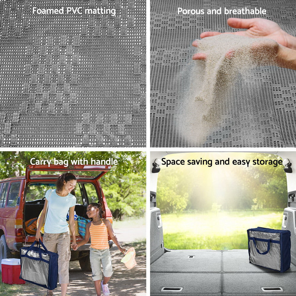 Weisshorn 6M X 2.5M Annex Matting Floor Mats Mesh Caravan Camping Annexe