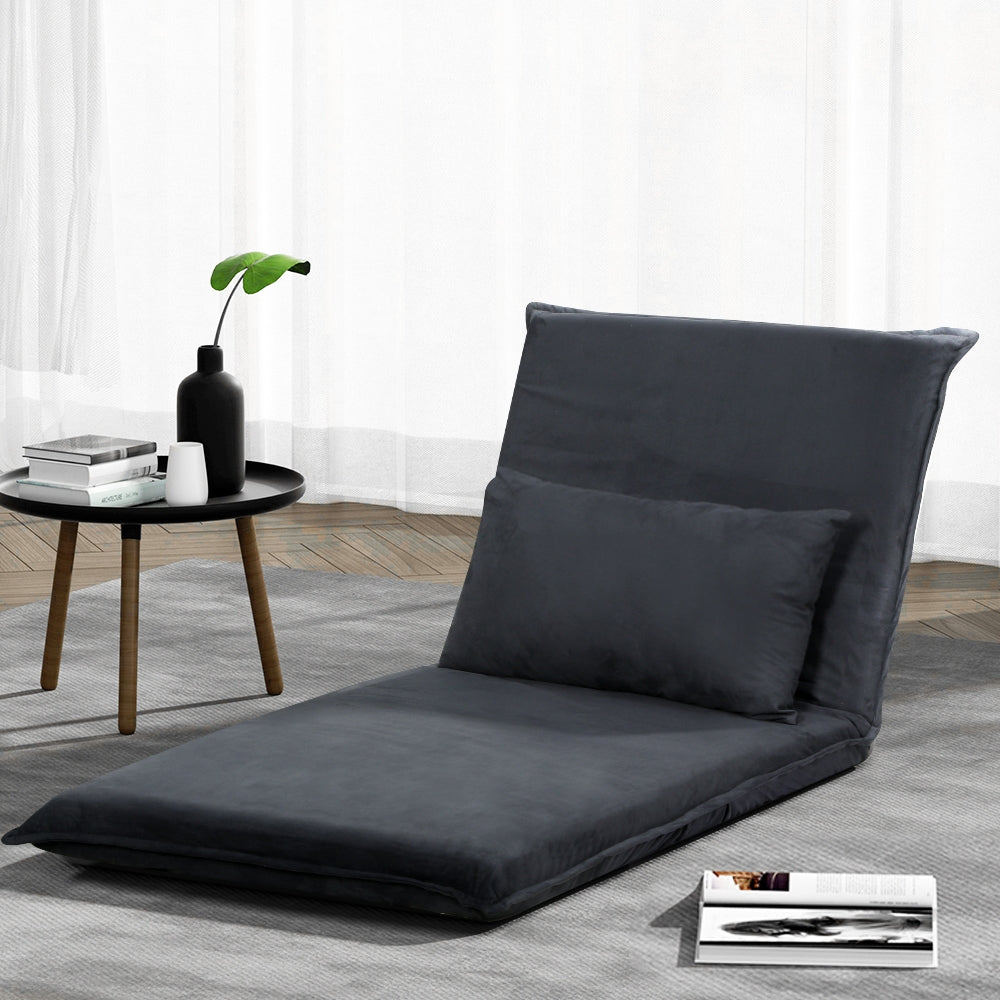 Artiss Floor Sofa Bed Lounge Couch Camping Bed