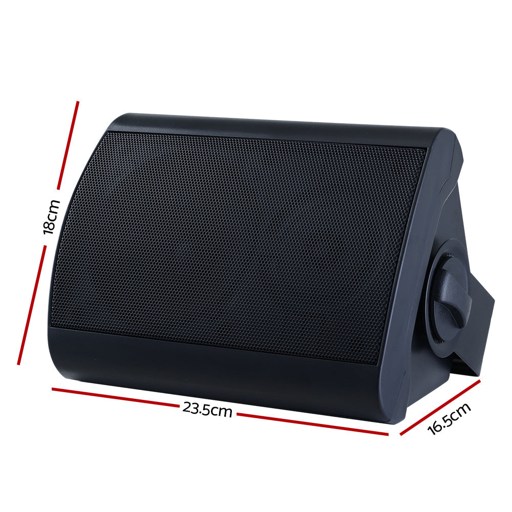Giantz 2-Way In Wall Speakers Home Speaker Outdoor Indoor Audio TV Stereo 150W