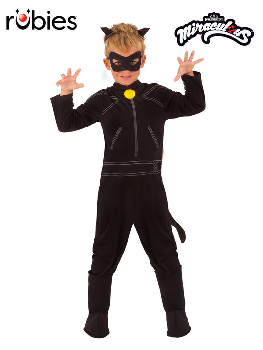 Cat Noir Costume Child Miraculous Ladybug Official Licensed Outfit