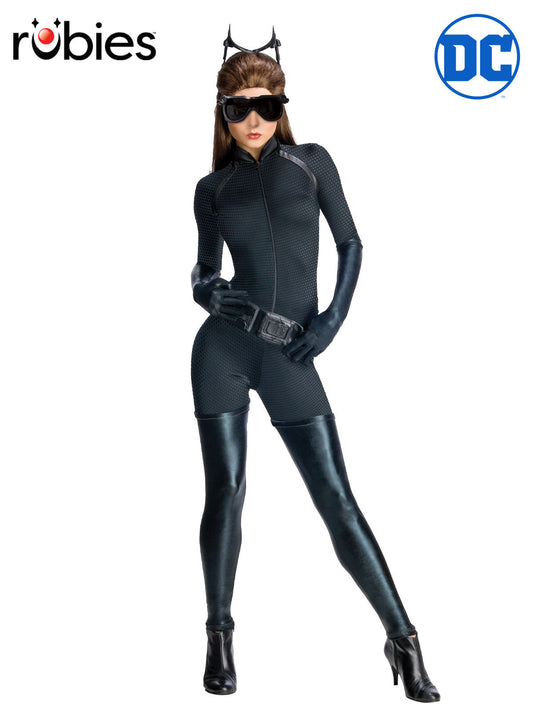 Catwoman Secret Wishes Costume, Adult – DC Comics Official Licensed