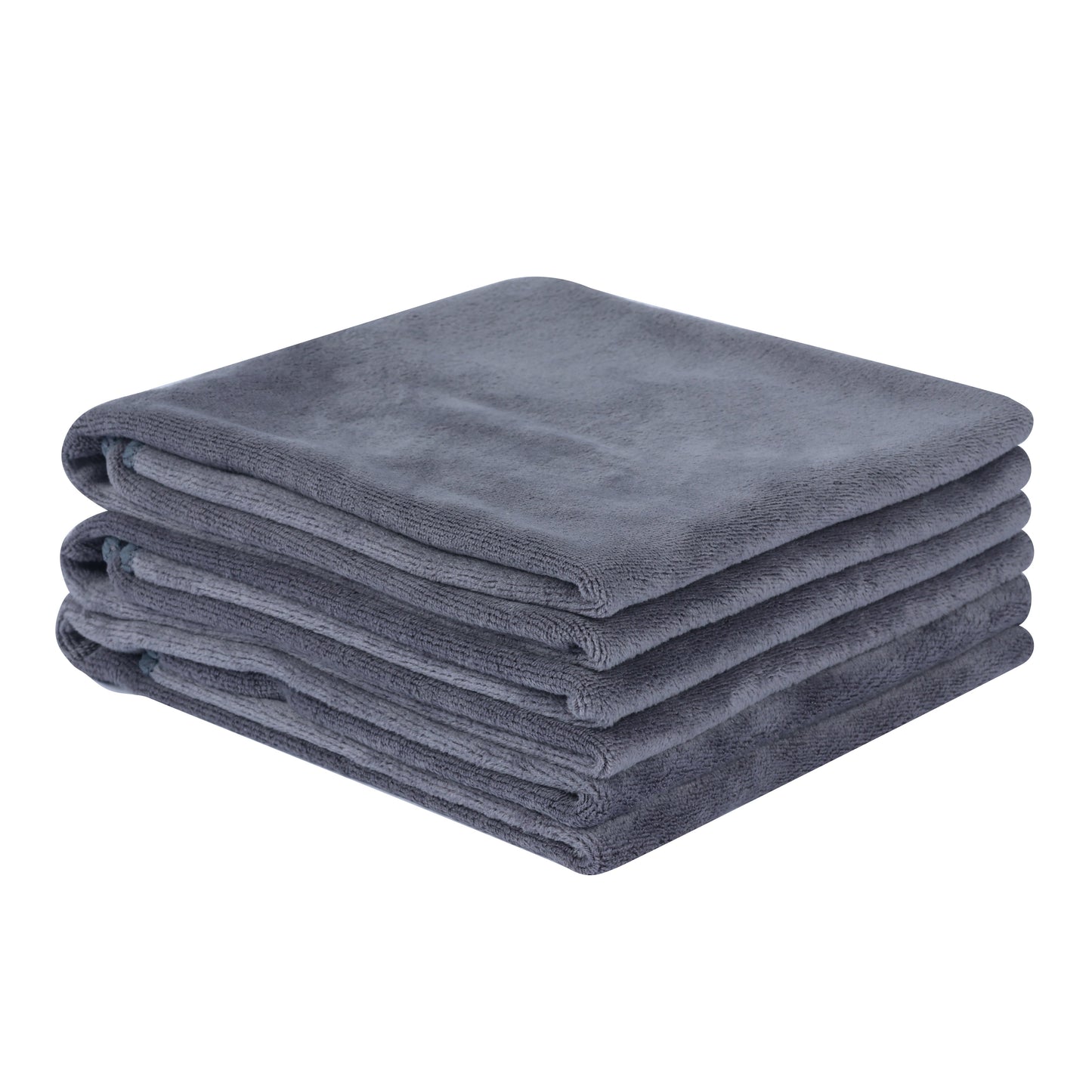 Gymeek Microfiber Gym Towel Set Quick Dry, Lightweight & Compact – 3-Pack Grey